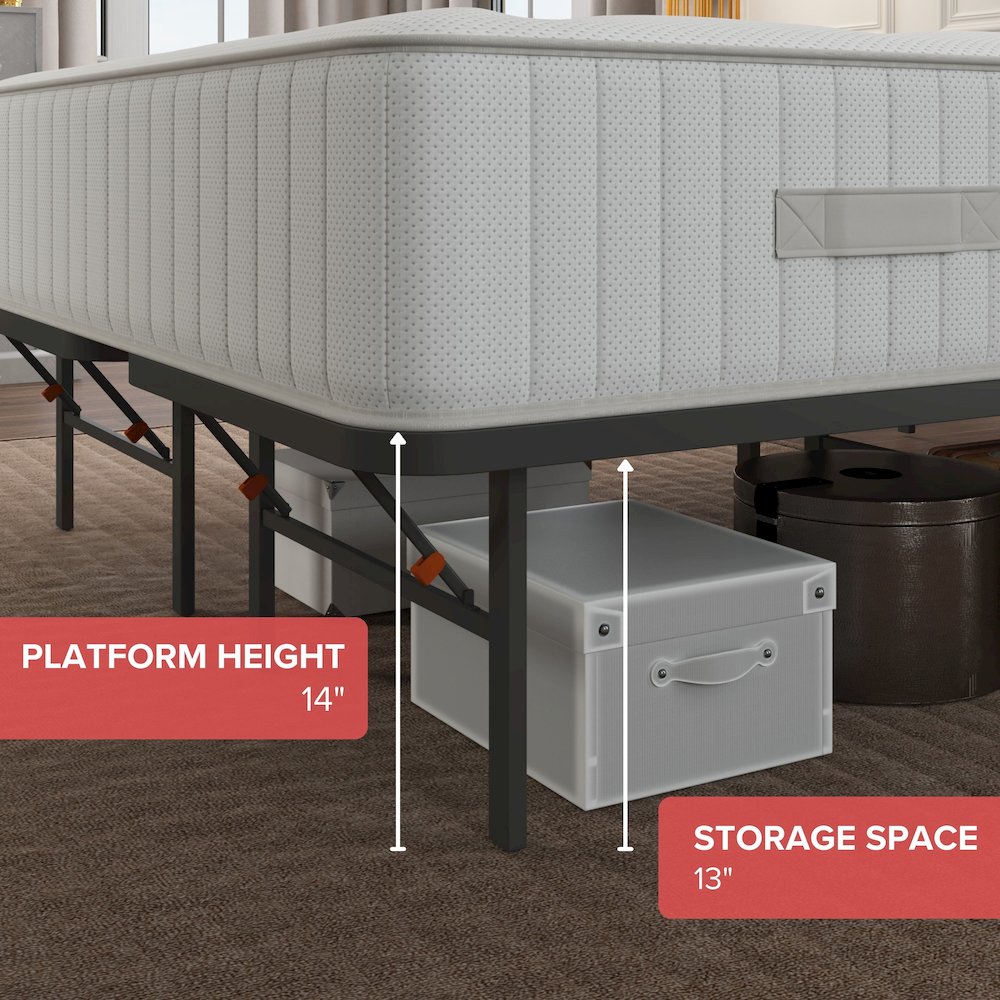 Bedder Base - 14" Platform Base - Queen. Picture 4