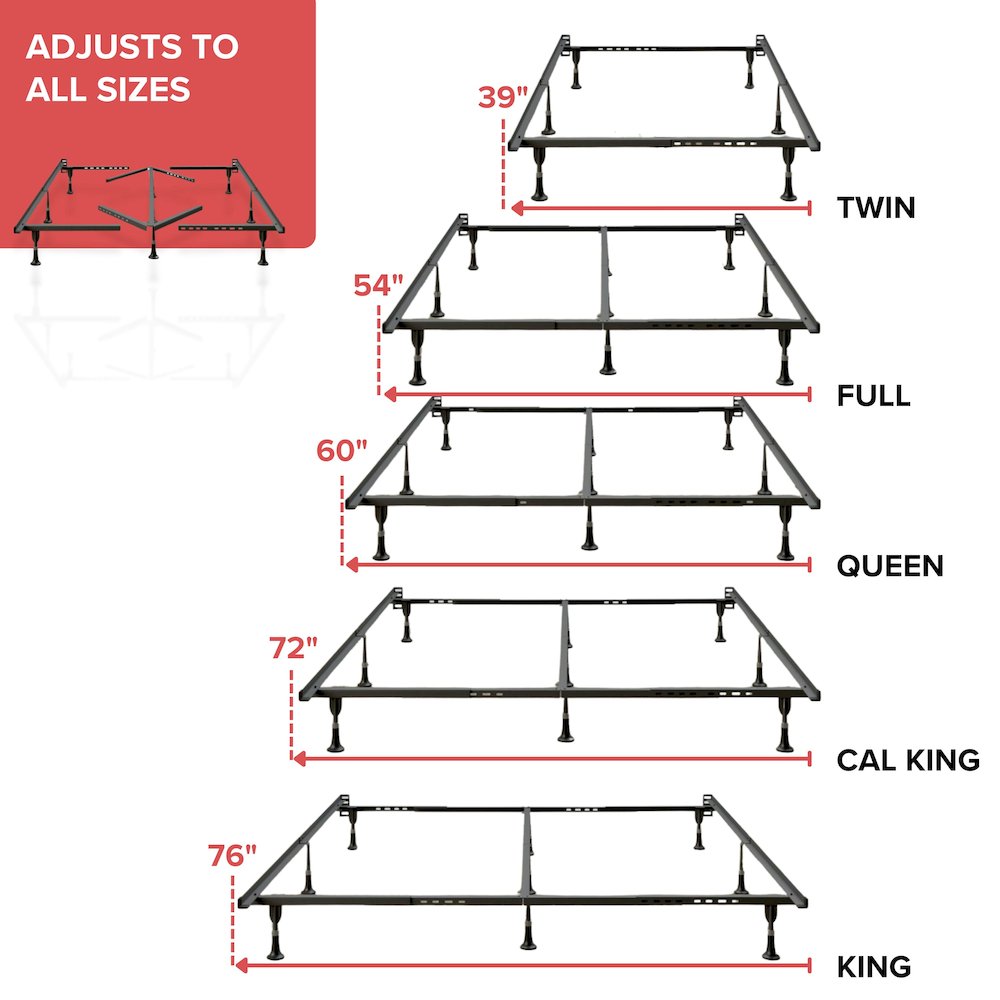 Premium Bed Frame - Twin / Full / Queen / Eastern King / California King. Picture 7