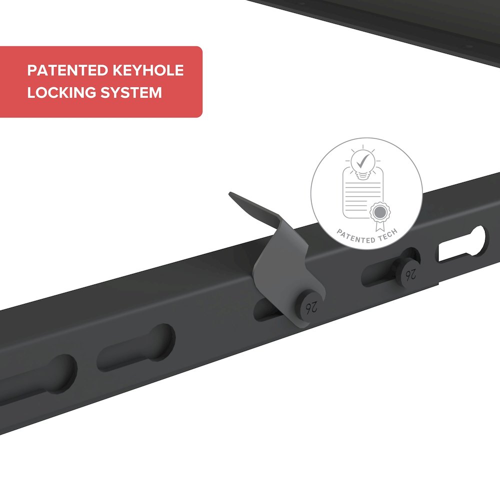 Lev-R-Lock - Bed Frame with Rollers - Twin/Full/Queen -6 Leg with Center Support. Picture 6