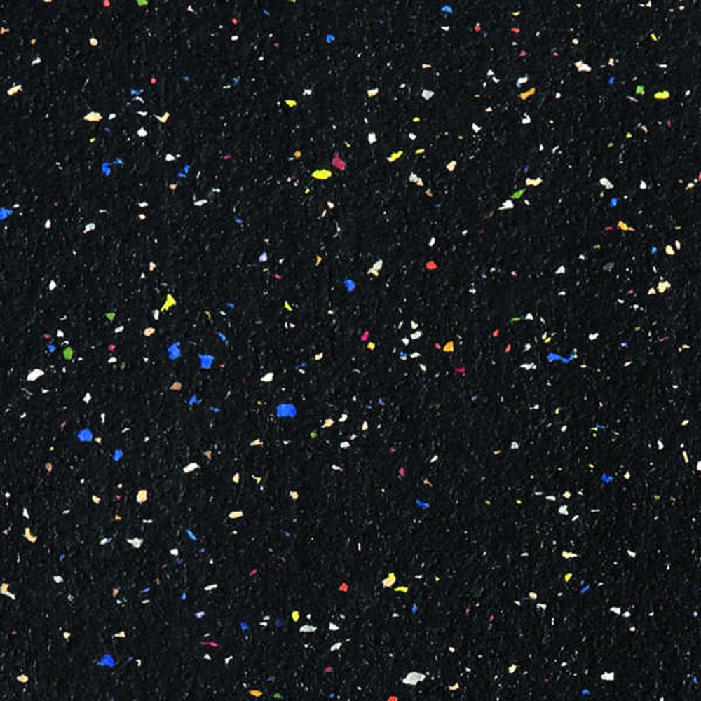 Recycled Bulletin Board, Satin Aluminum Frame, 4'H x 7' 4"W, Confetti. Picture 5