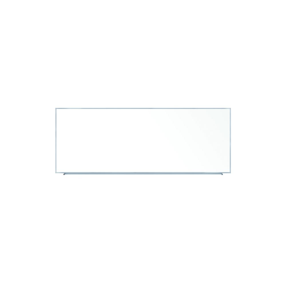 Ghent Magnetic Porcelain Whiteboard with Aluminum Frame, 5'H x 12'W. Picture 2