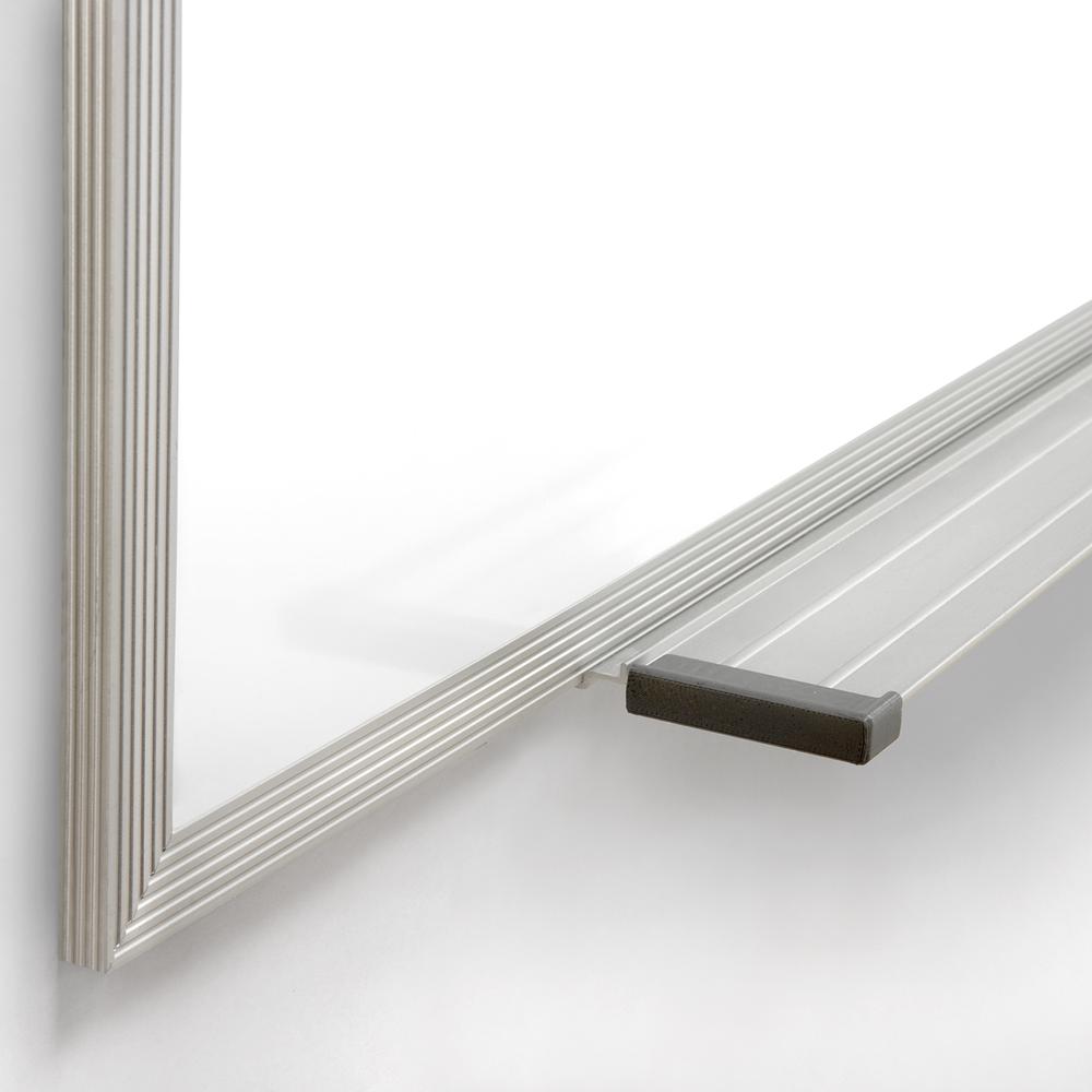 Ghent Non-Magnetic Whiteboard with Aluminum Frame, 4'H x 4'W. Picture 3