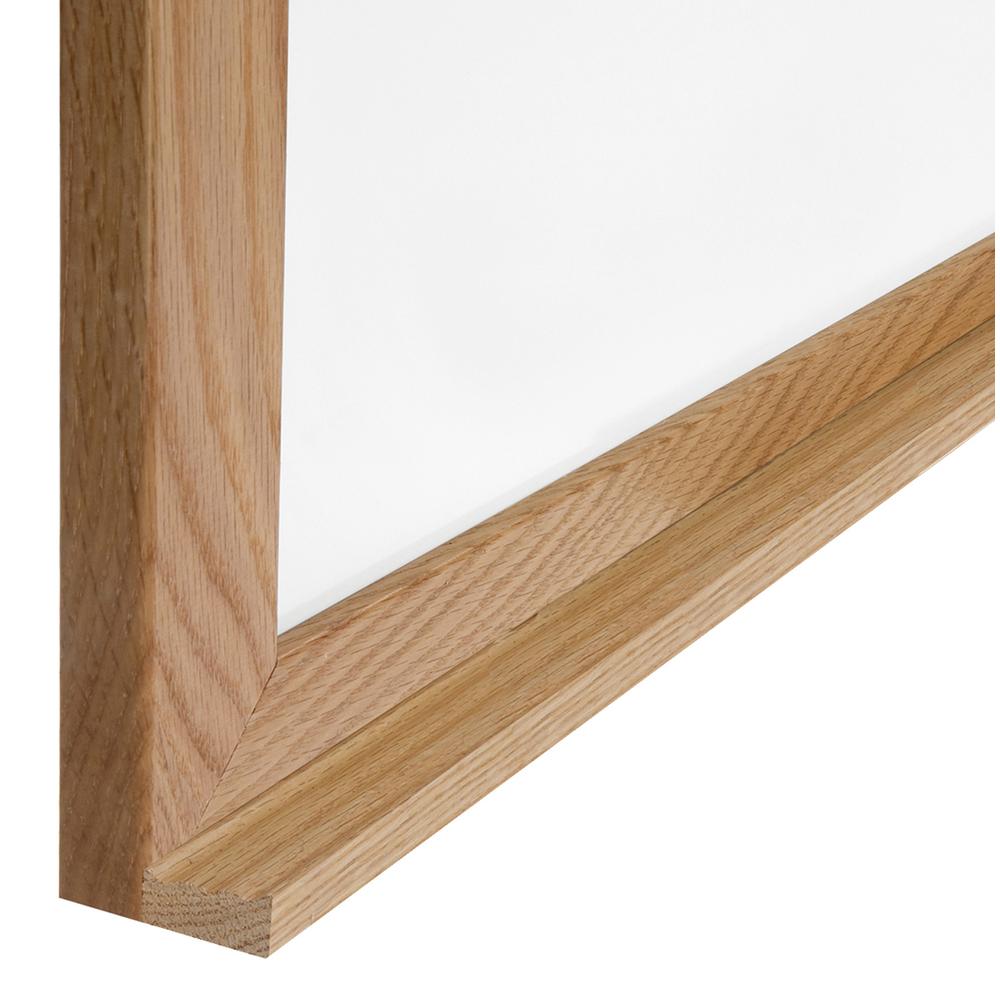 Ghent Non-Magnetic Whiteboard with Wood Frame, 18"H x 24"W. Picture 3