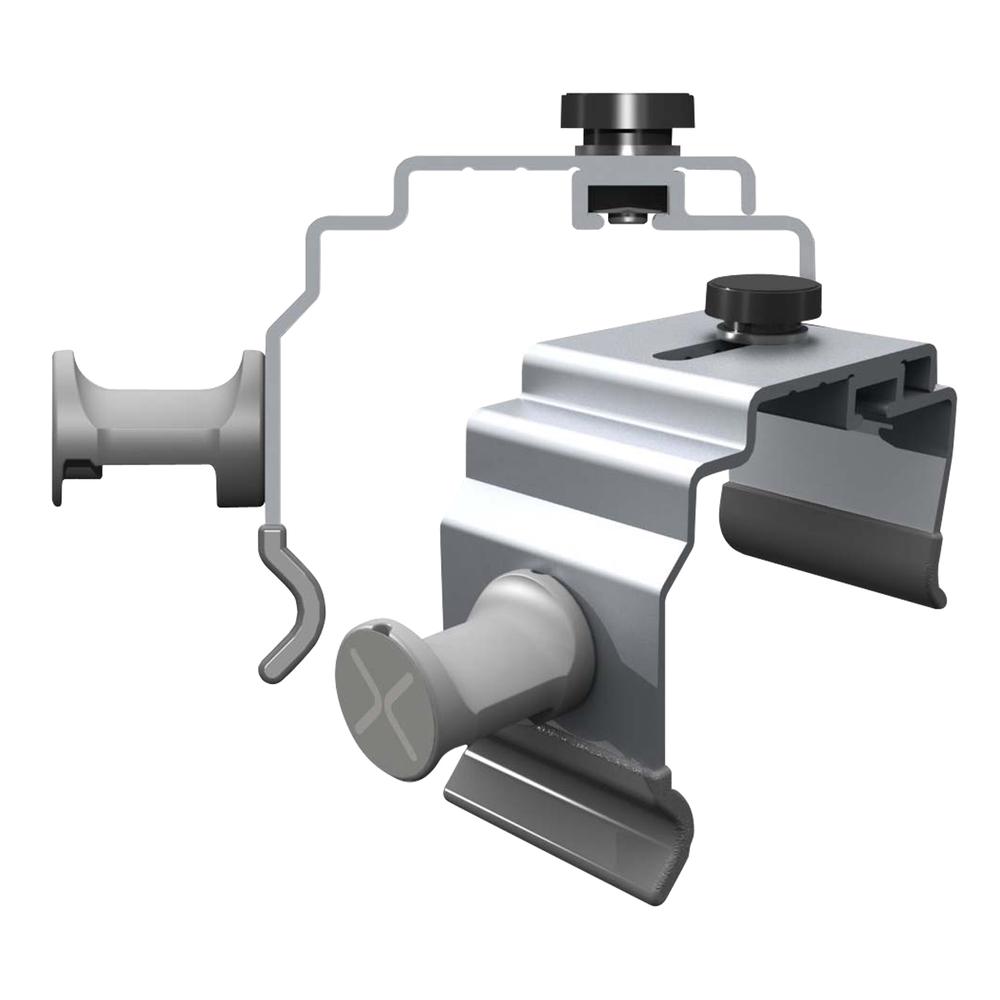 Ghent Nexus X-Hanger, Tablet Mounting Pegs for Small Divider, 1 ½”- 2 ½”, 1 Set. Picture 1