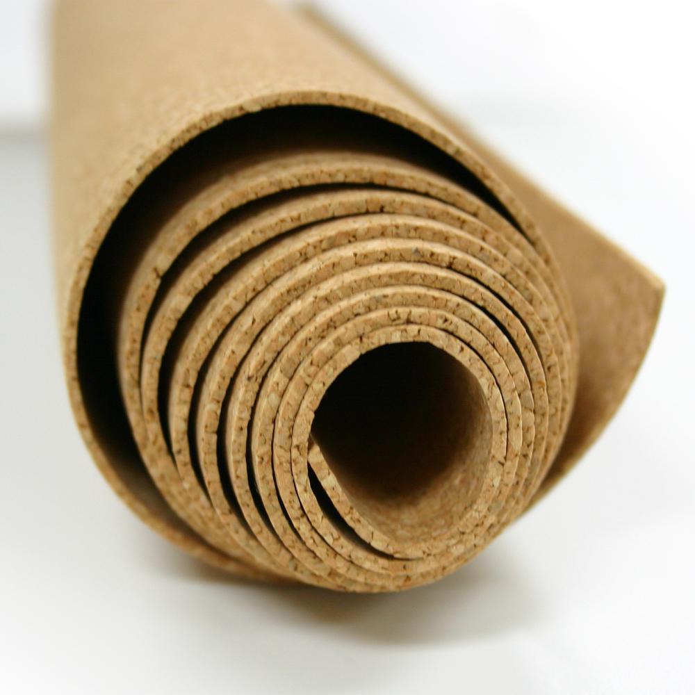 4'x8'  1/8" Natural Cork Roll. Picture 1