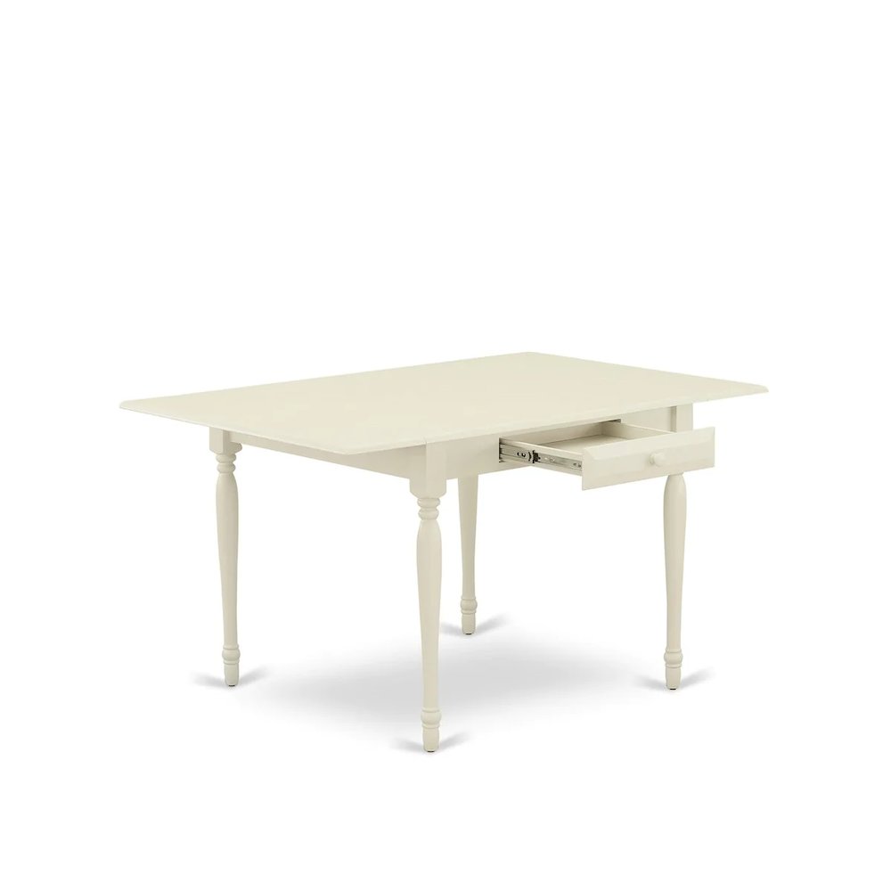 Dining Room Set Linen White, MZFL3-LWH-01. Picture 5