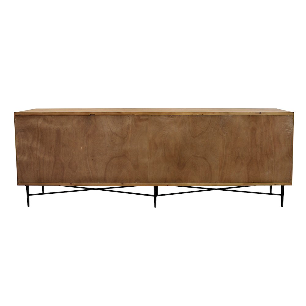 Samara 6-Door Sideboard - Natural. Picture 7