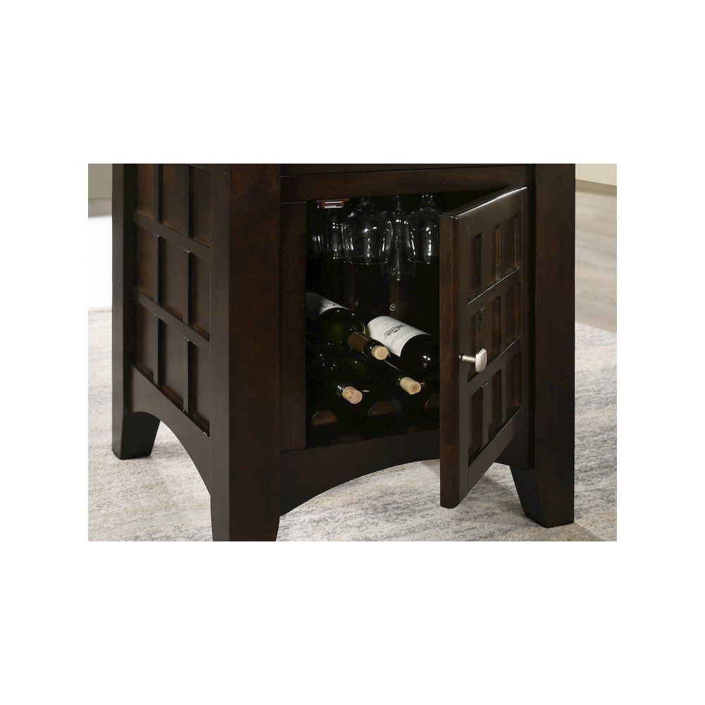 Gabriel 9-piece Square Counter Height Dining Set Cappuccino. Picture 9