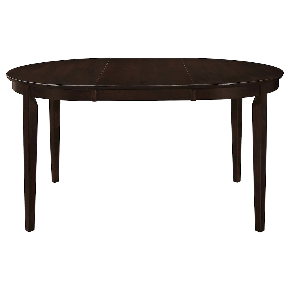 Gabriel 5-piece Extension Leaf Dining Table Set Cappuccino. Picture 4