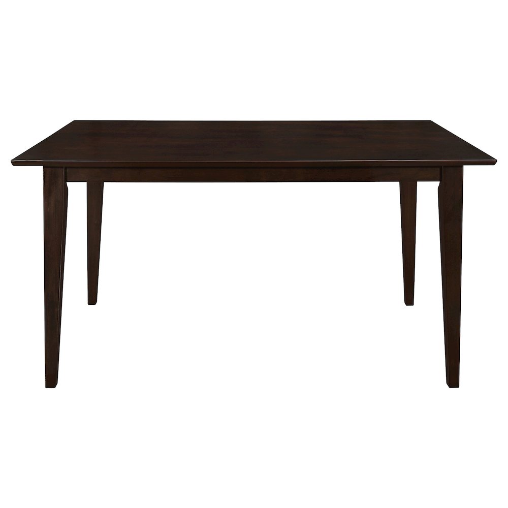 Gabriel Rectangular 59-inch Wood Dining Table Cappuccino. Picture 3