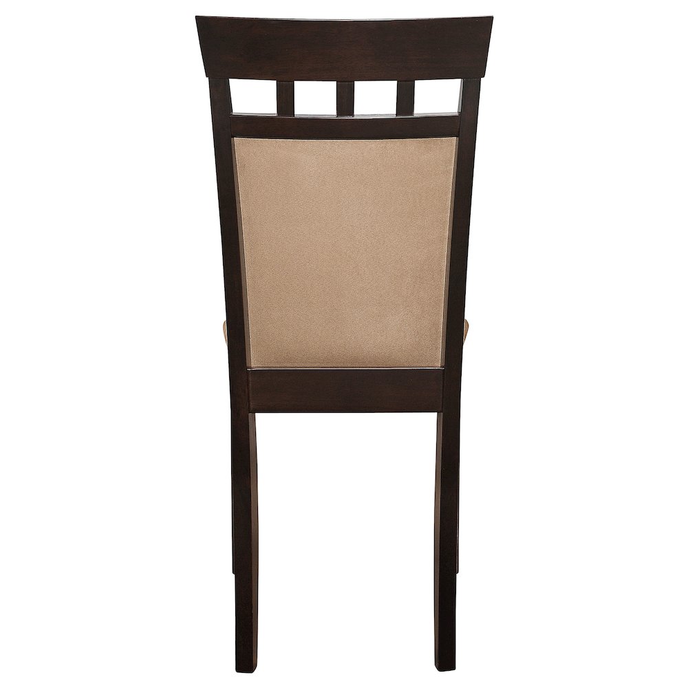 Gabriel Closed Back Dining Side Chair Cappuccino (Set of 2). Picture 8