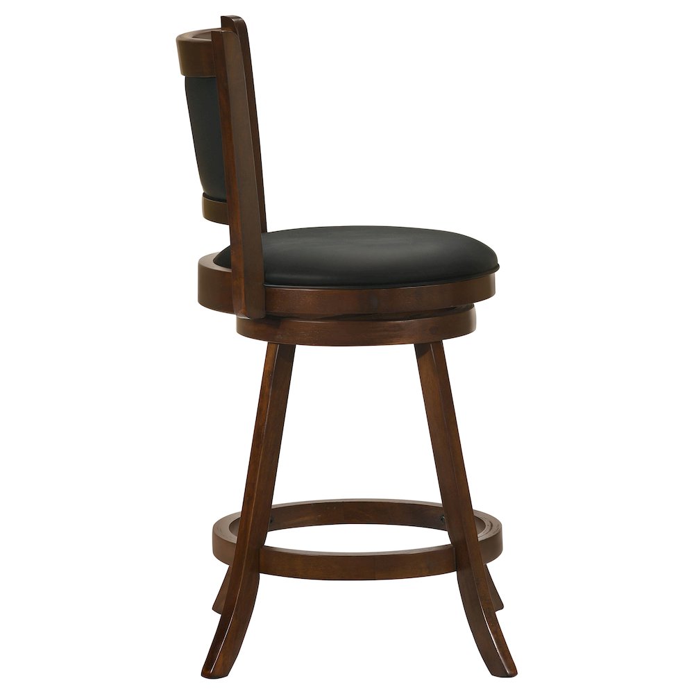 Broxton Upholstered Swivel Counter Chair Chestnut (Set of 2). Picture 9