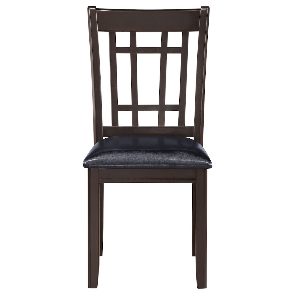 Lavon 5-piece Oval Extension Leaf Dining Set Espresso. Picture 5