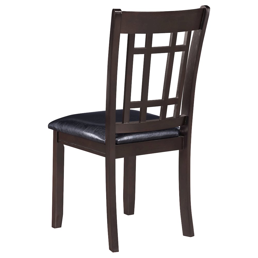 Lavon 5-piece Oval Extension Leaf Dining Set Espresso. Picture 6