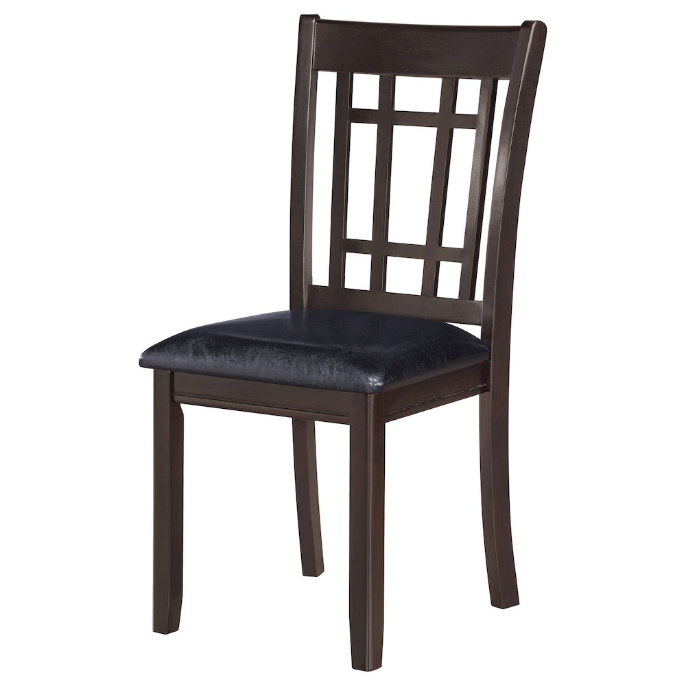 Lavon Wood Dining Side Chair Espresso (Set of 2). Picture 5
