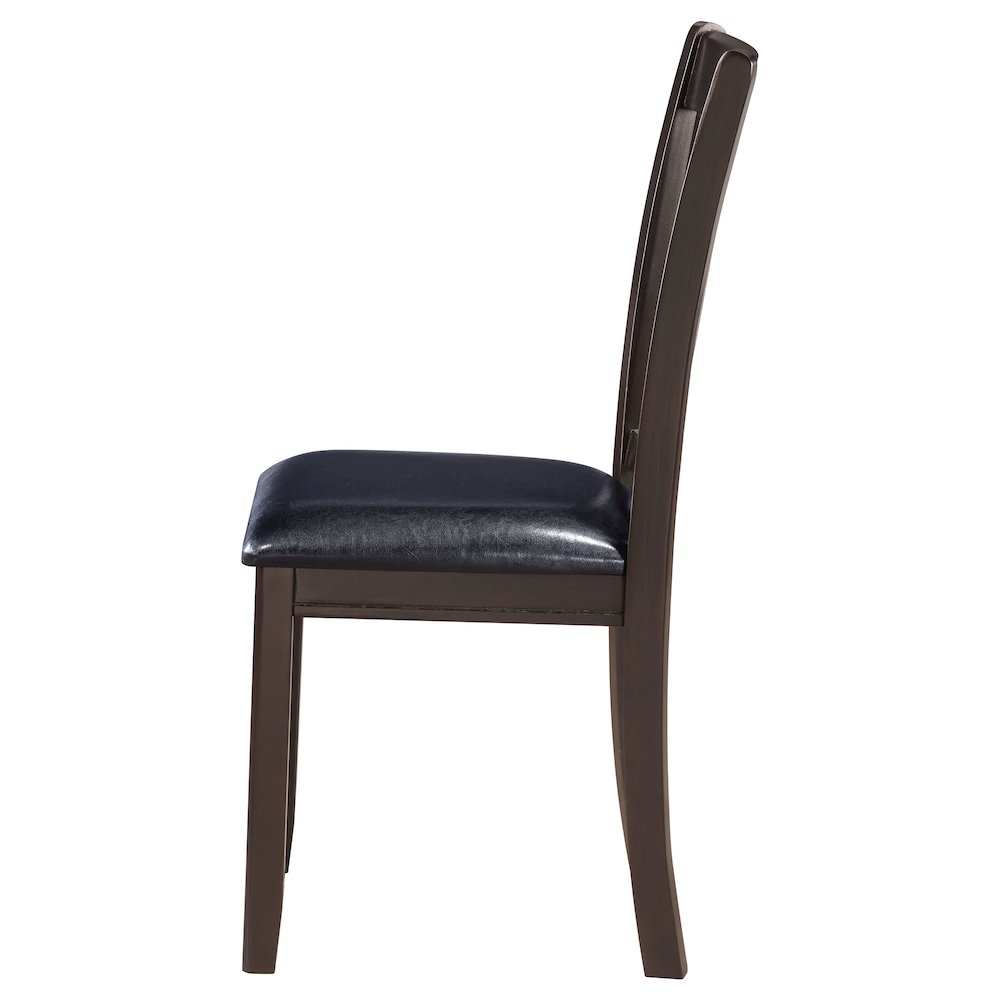 Lavon Wood Dining Side Chair Espresso (Set of 2). Picture 6