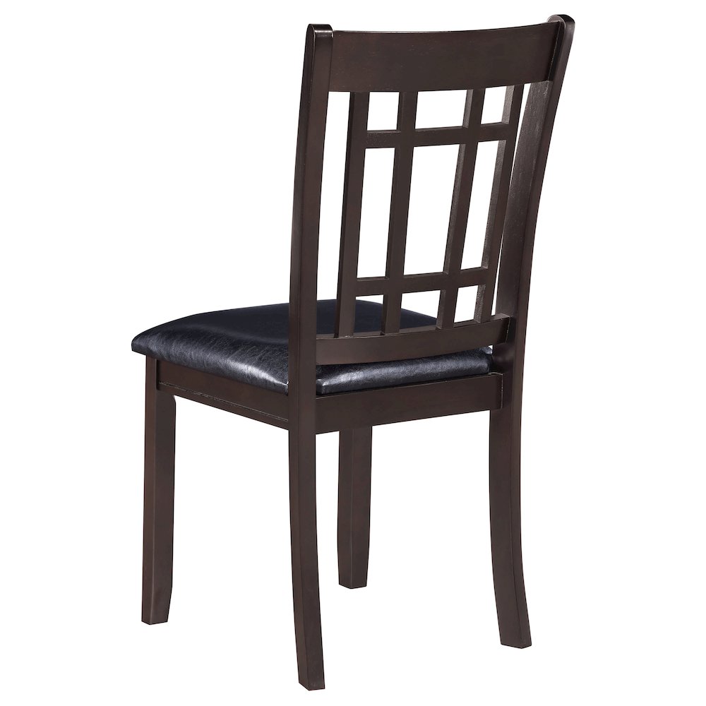 Lavon Wood Dining Side Chair Espresso (Set of 2). Picture 7