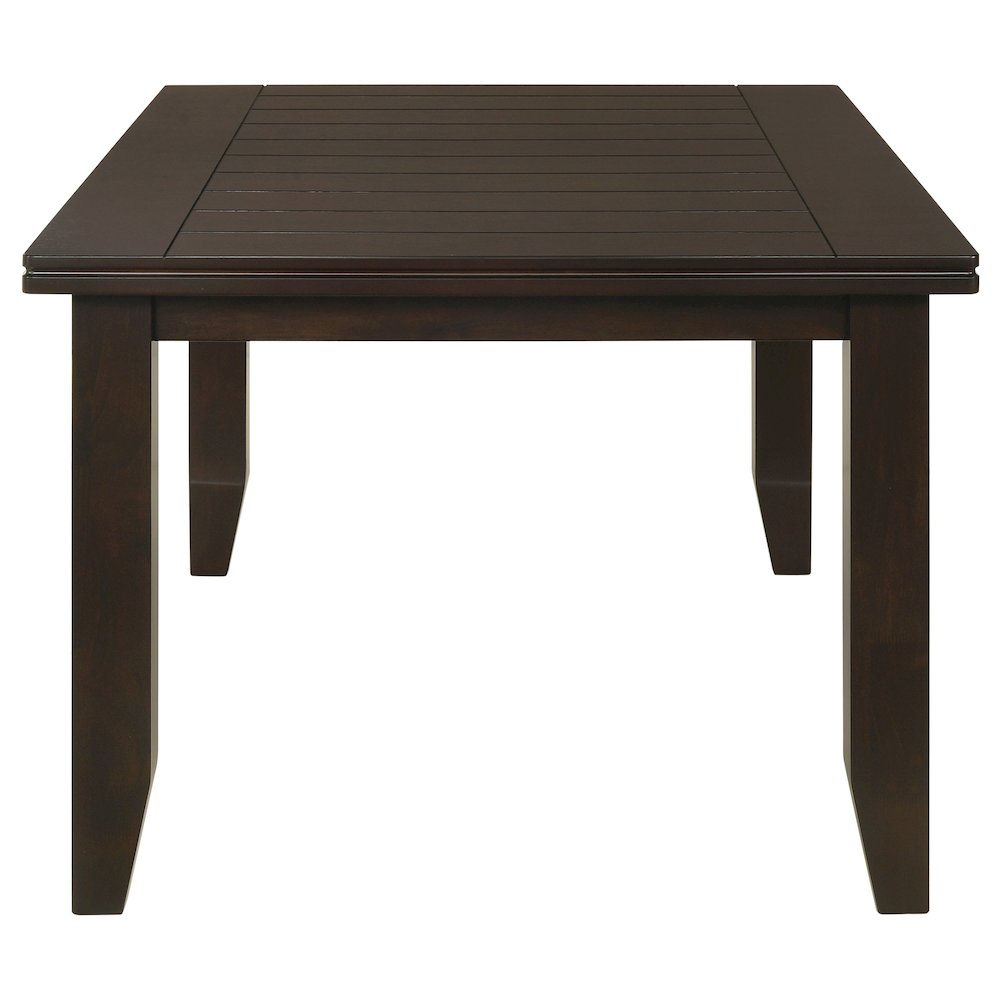Dalila Rectangular 66-inch Wood Dining Table Cappuccino. Picture 4
