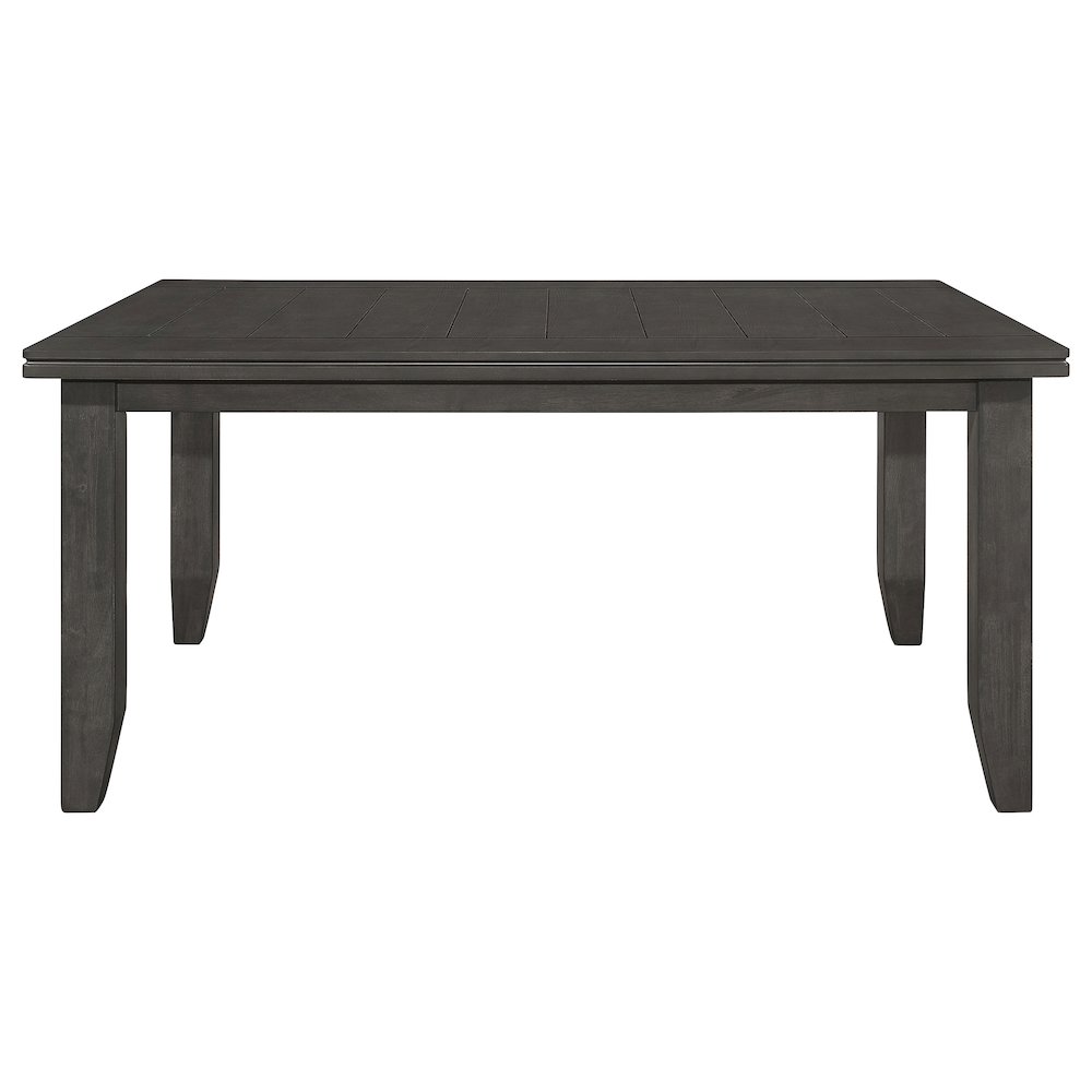 Dalila 5-piece Rectangular Dining Table Set Dark Grey. Picture 4