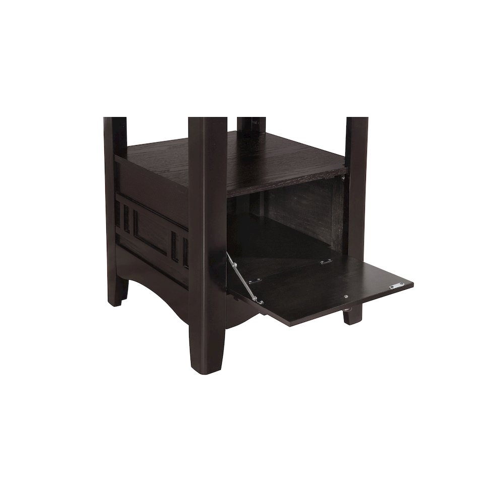 Lavon Oval 60-inch Extension Counter Dining Table Espresso. Picture 10
