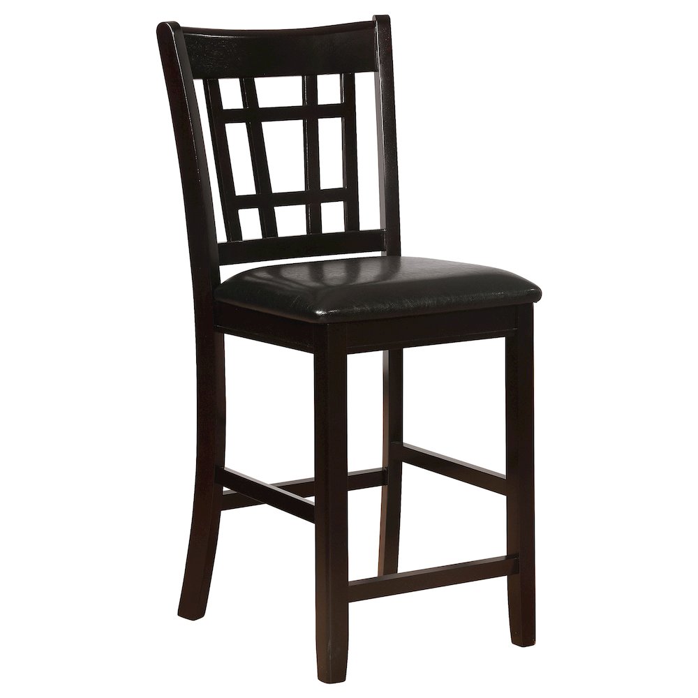 Lavon 5-piece Oval Counter Height Dining Set Espresso. Picture 5