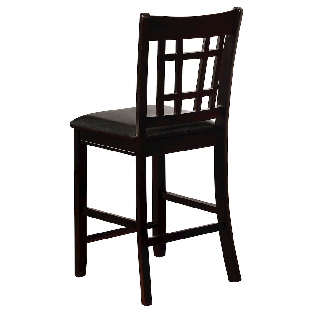 Lavon 5-piece Oval Counter Height Dining Set Espresso. Picture 7