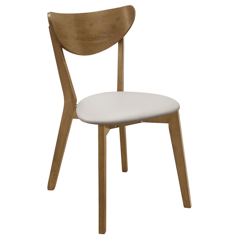 Kersey Wood Dining Side Chair Chestnut (Set of 2). Picture 3