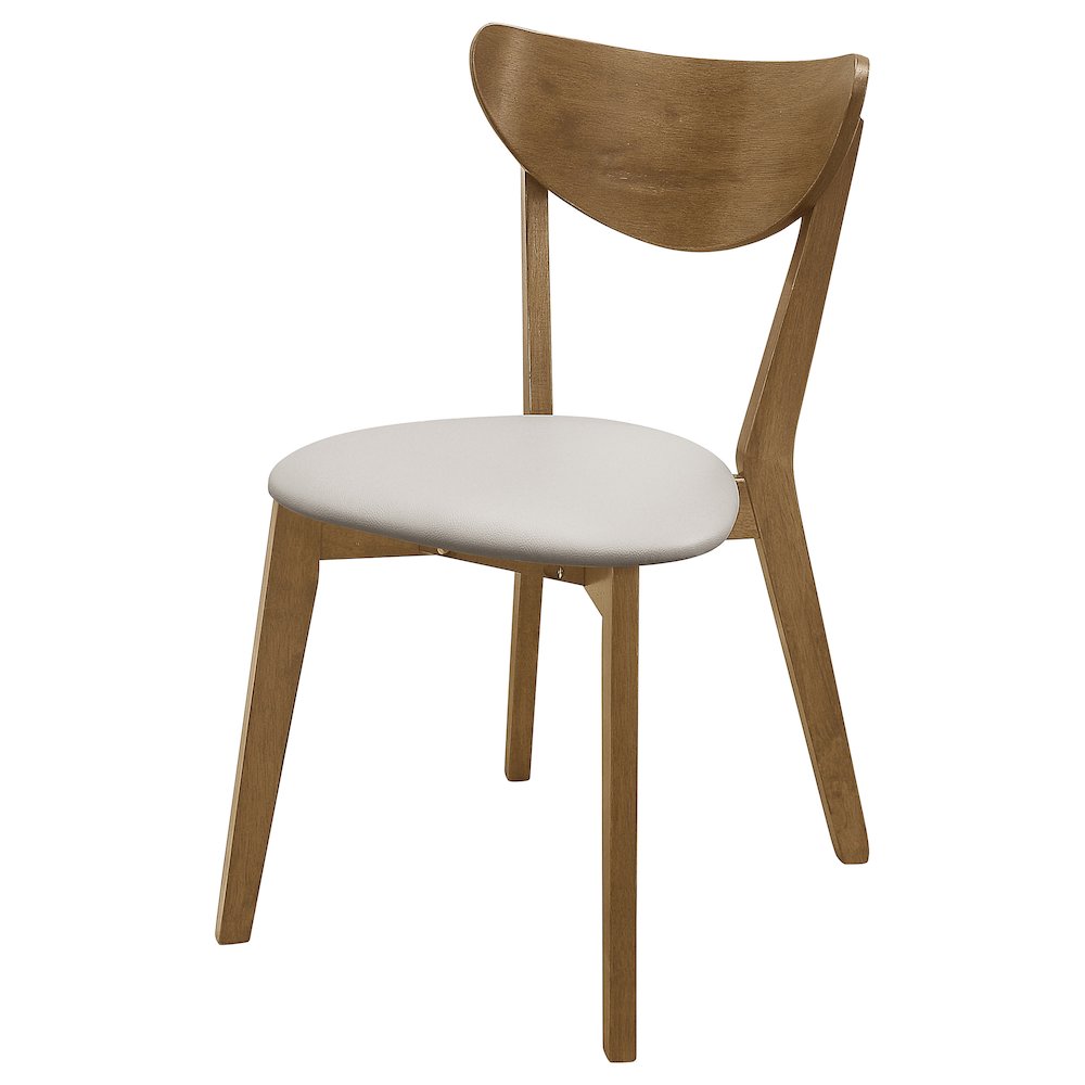 Kersey Wood Dining Side Chair Chestnut (Set of 2). Picture 5