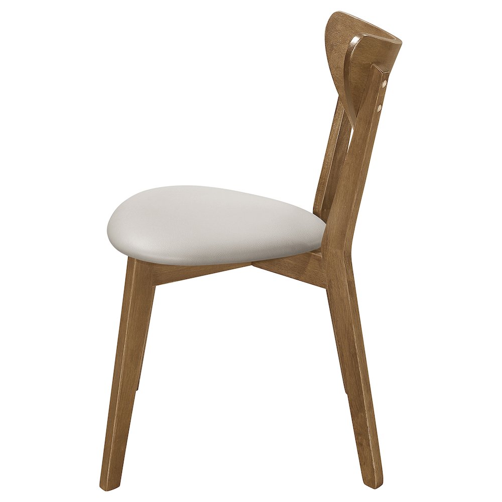 Kersey Wood Dining Side Chair Chestnut (Set of 2). Picture 6