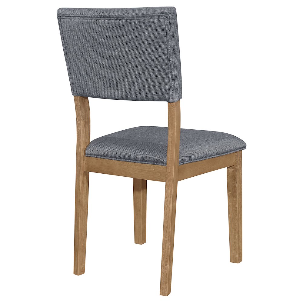 Sharon Fabric Upholstered Dining Side Chair Brown (Set of 2). Picture 8