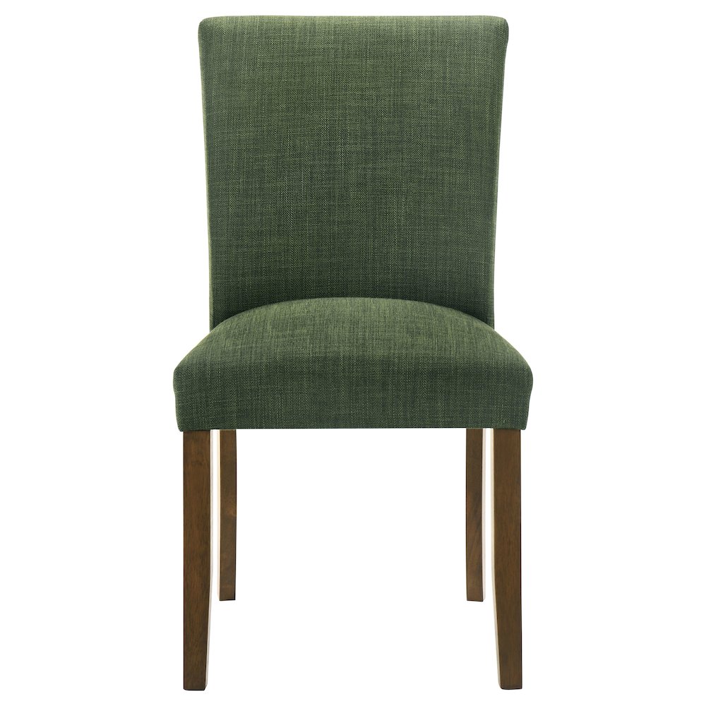Cantley Upholstered Dining Side Chair Green (Set of 2). Picture 4