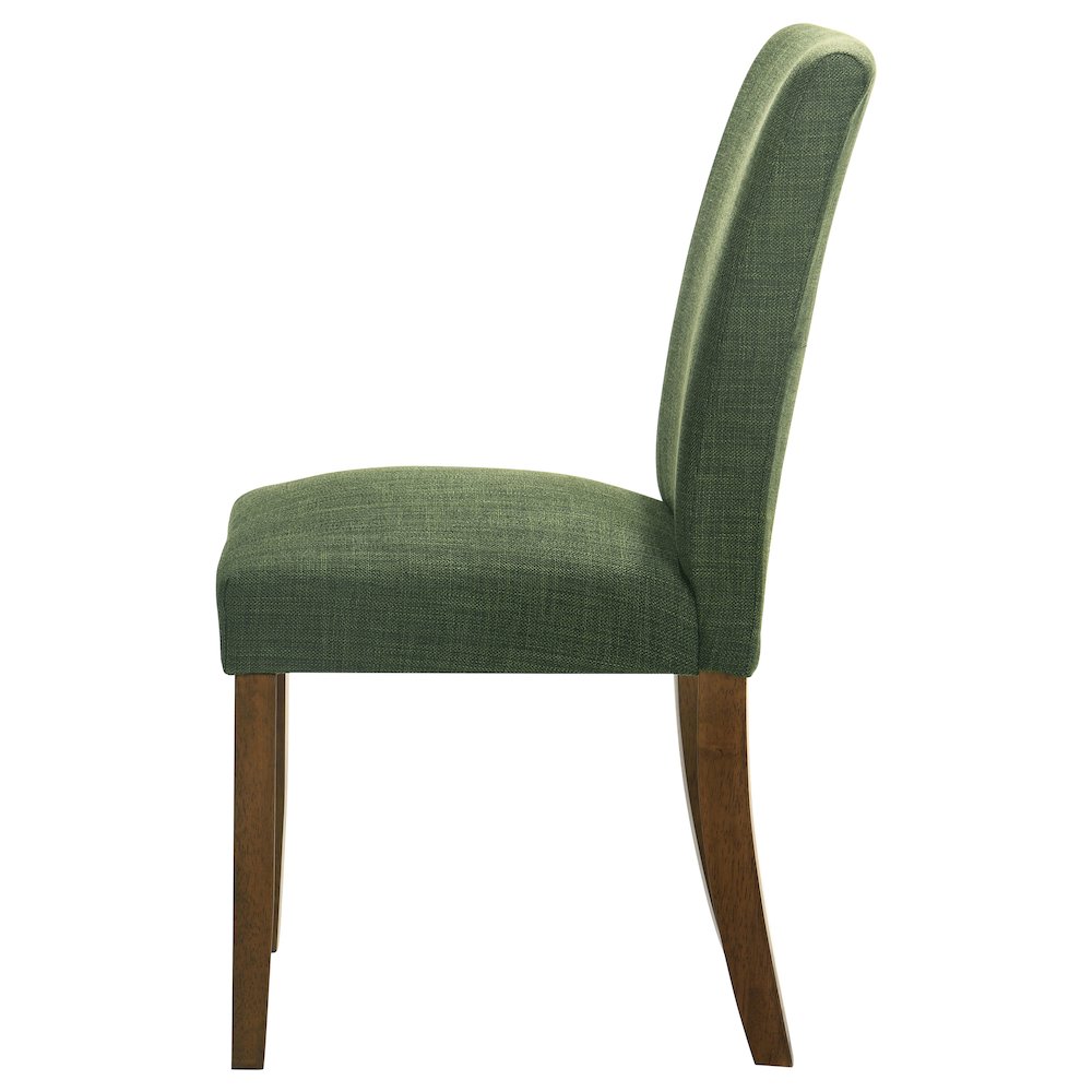 Cantley Upholstered Dining Side Chair Green (Set of 2). Picture 6