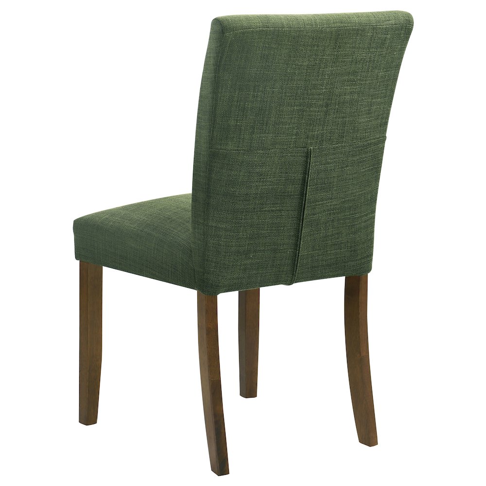 Cantley Upholstered Dining Side Chair Green (Set of 2). Picture 7