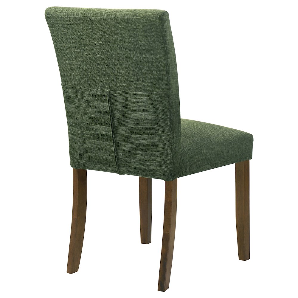 Cantley Upholstered Dining Side Chair Green (Set of 2). Picture 8