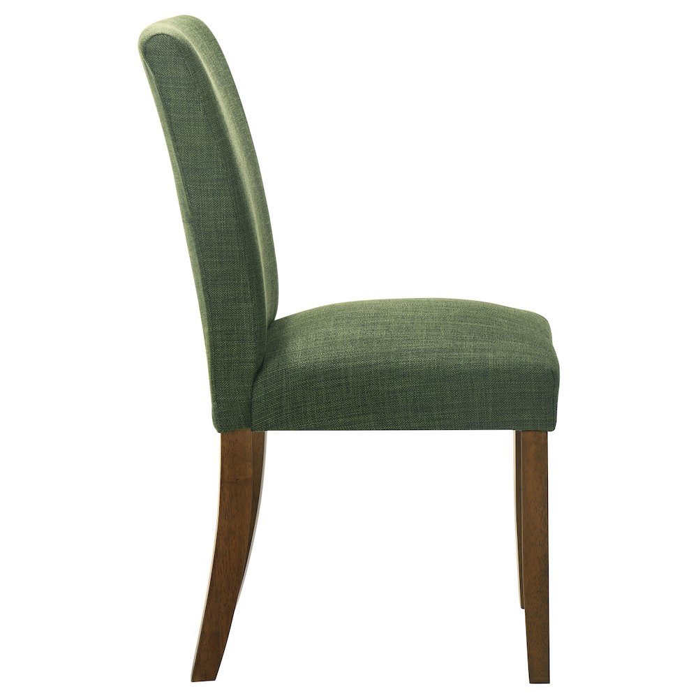 Cantley Upholstered Dining Side Chair Green (Set of 2). Picture 9