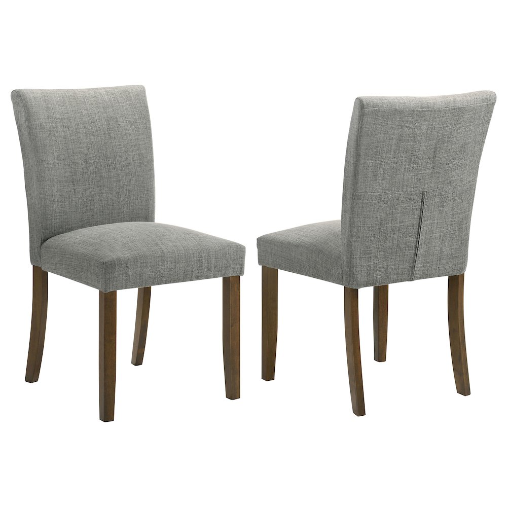 Cantley Upholstered Dining Side Chair Grey (Set of 2). Picture 1