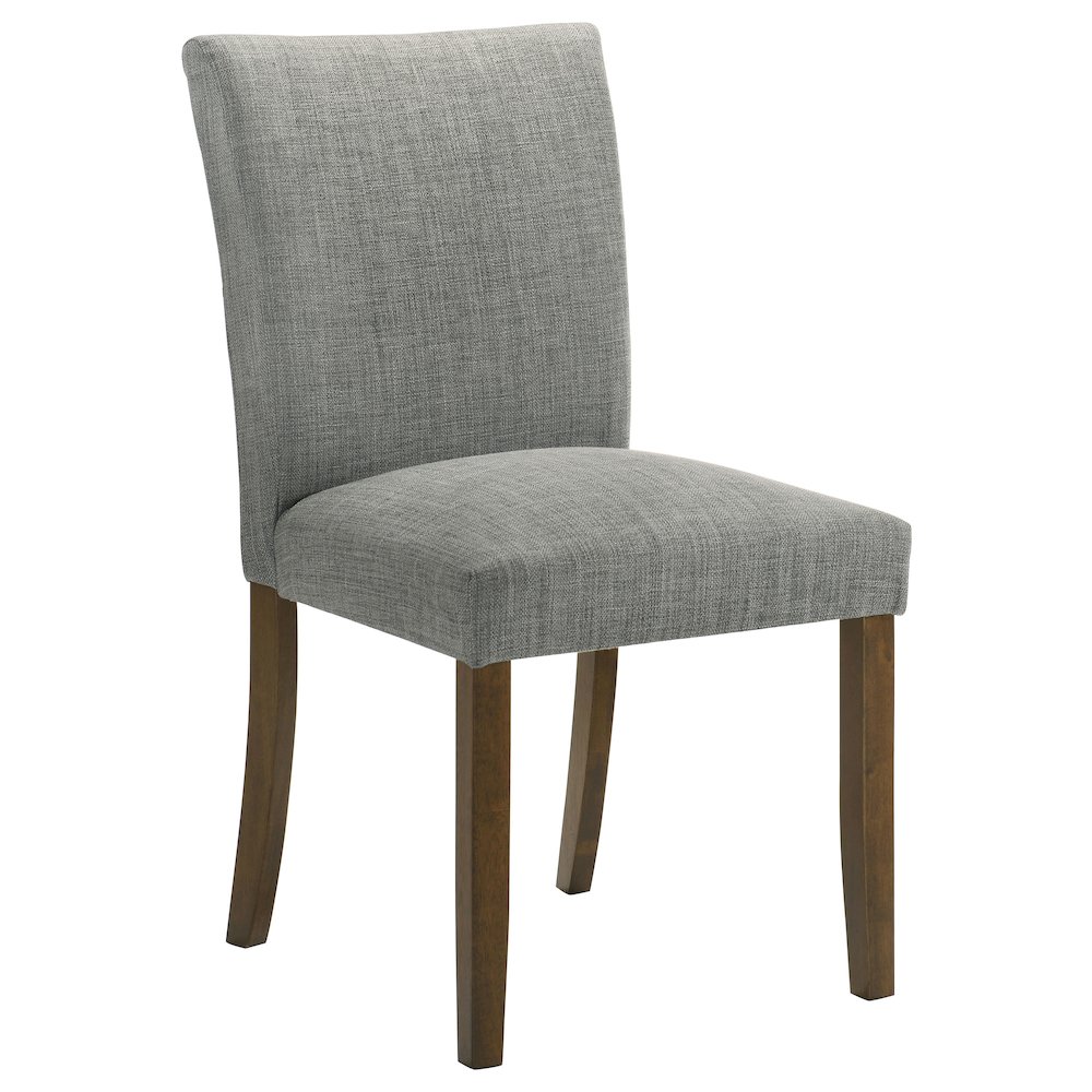 Cantley Upholstered Dining Side Chair Grey (Set of 2). Picture 3