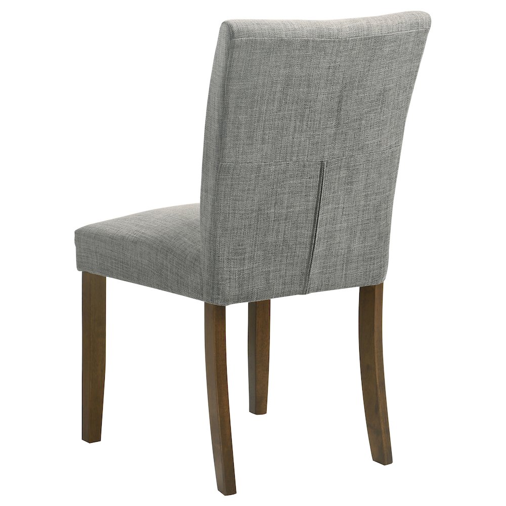 Cantley Upholstered Dining Side Chair Grey (Set of 2). Picture 7