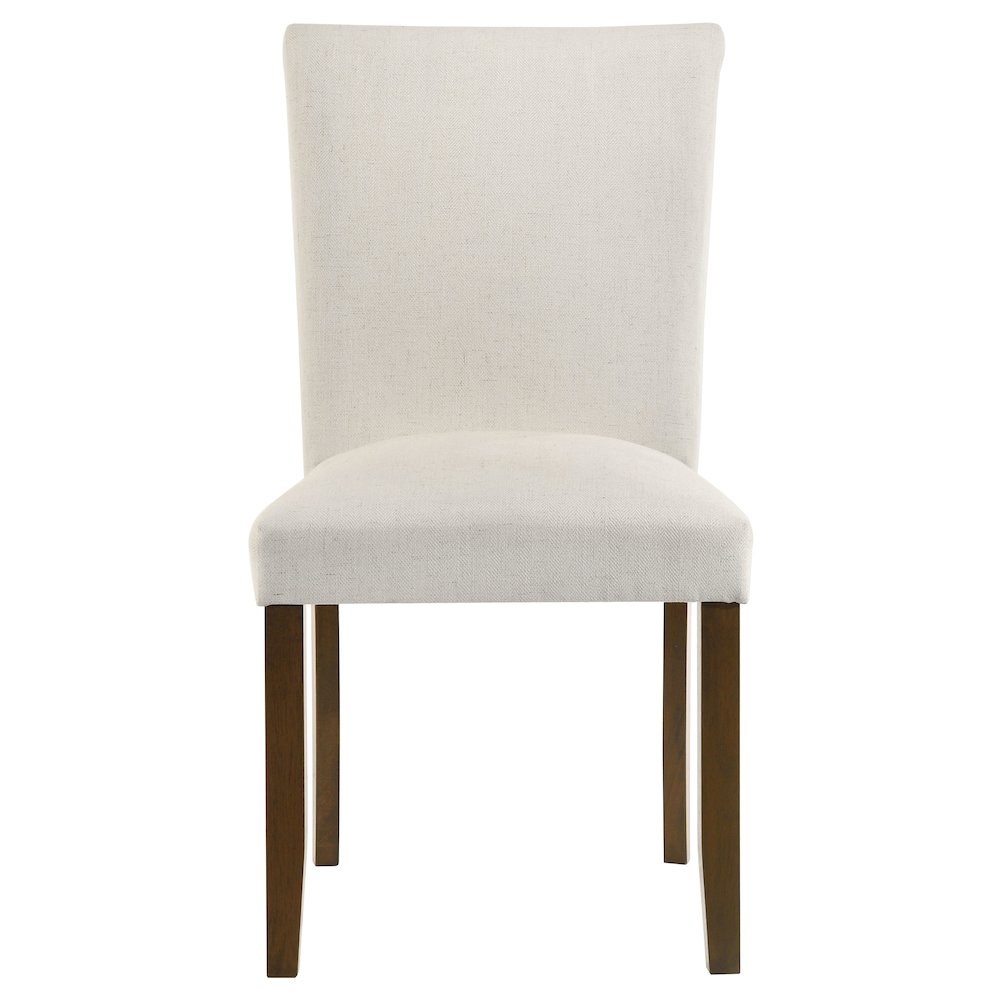 Cantley Upholstered Dining Side Chair Beige (Set of 2). Picture 4