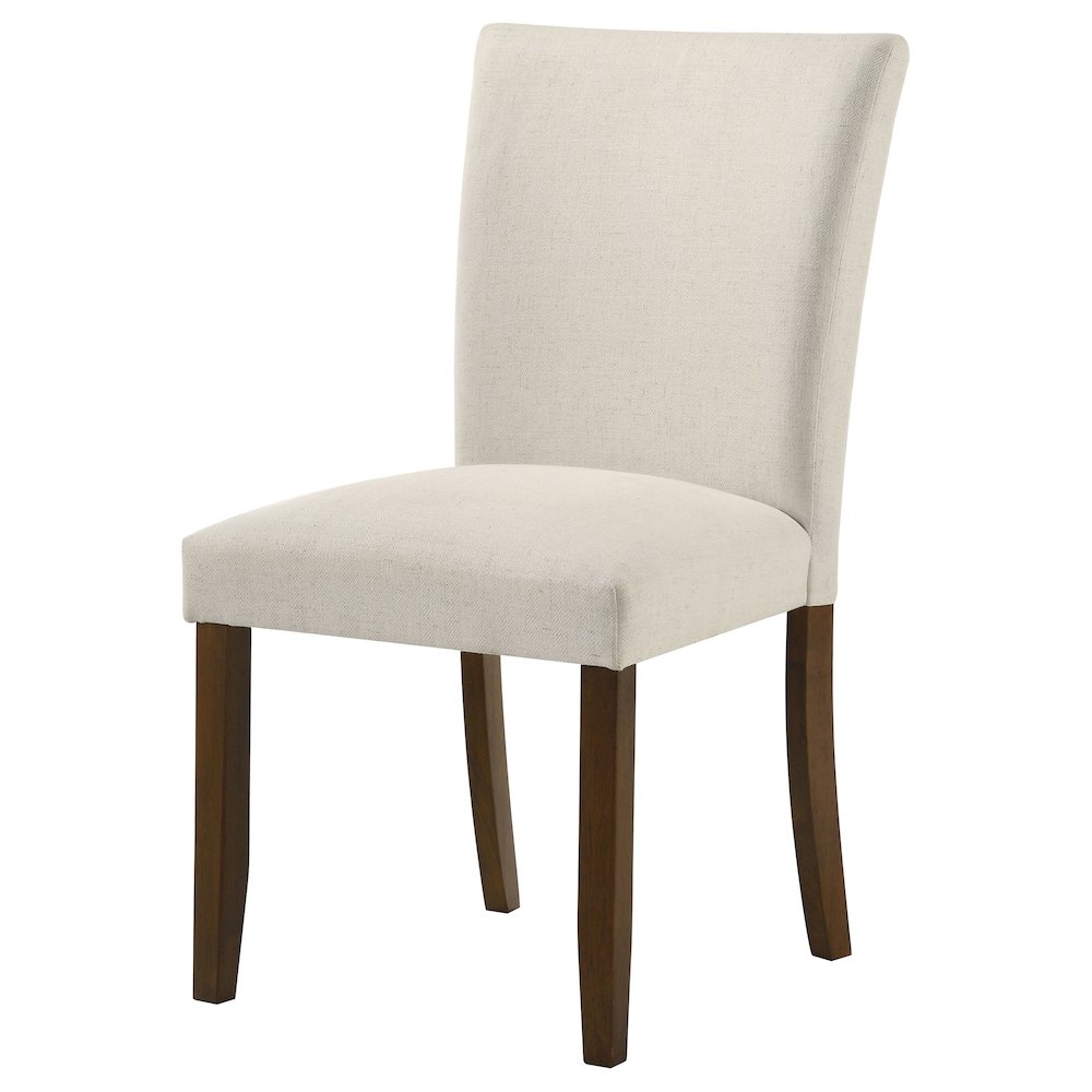 Cantley Upholstered Dining Side Chair Beige (Set of 2). Picture 5