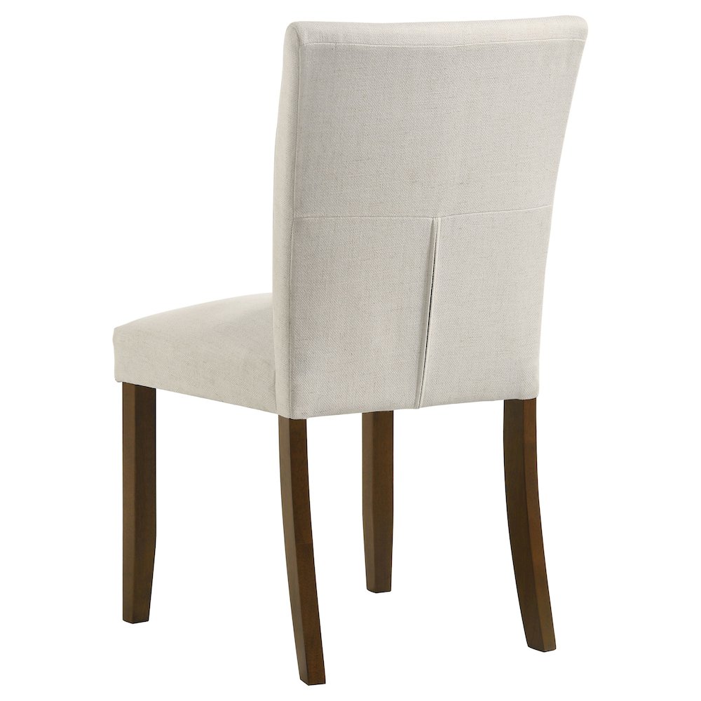 Cantley Upholstered Dining Side Chair Beige (Set of 2). Picture 7