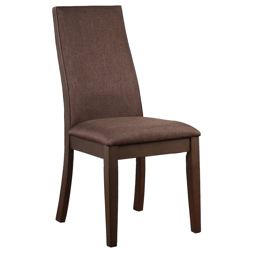Spring Creek Upholstered Dining Chair Chocolate (Set of 2). Picture 3