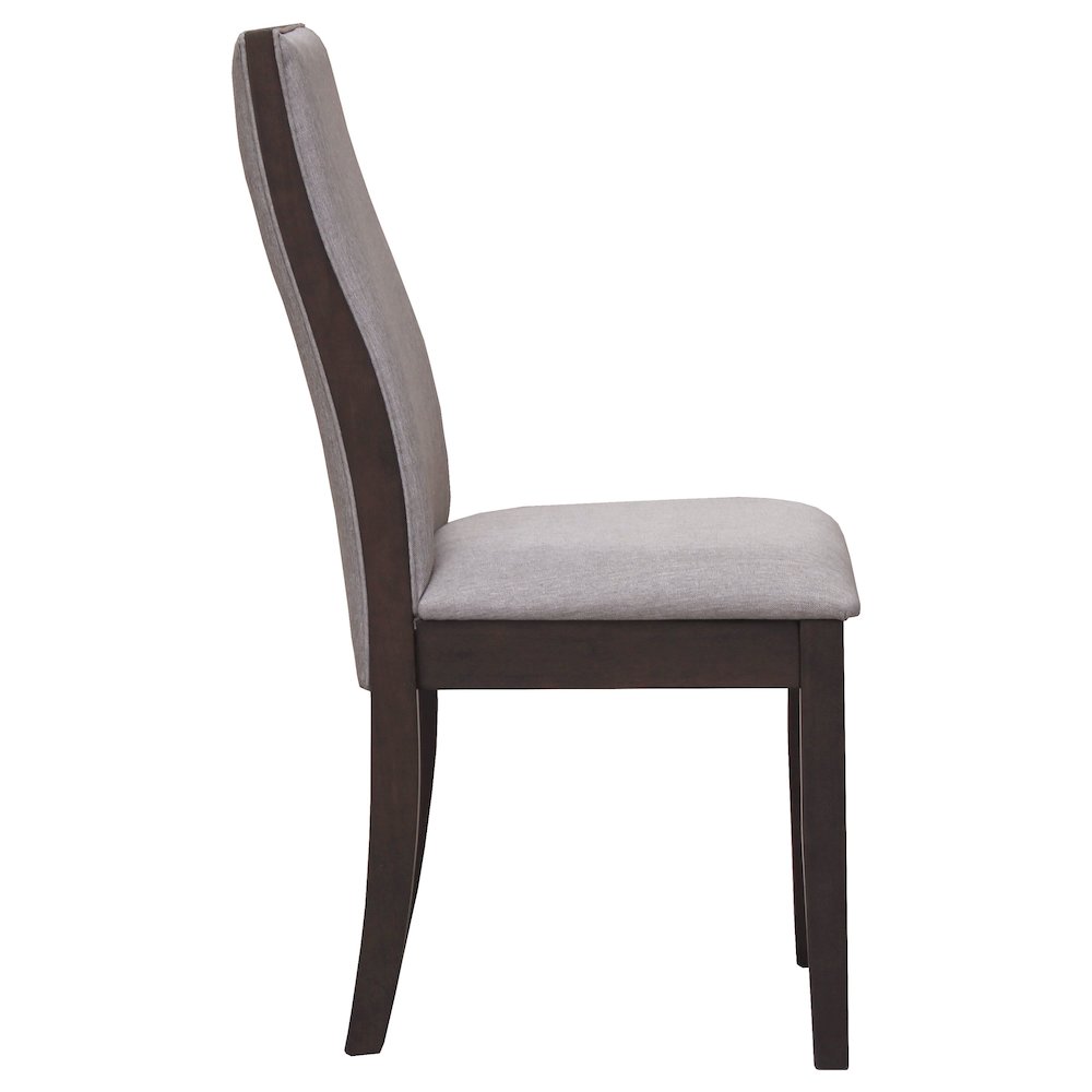Spring Creek Upholstered Dining Chair Taupe (Set of 2). Picture 6