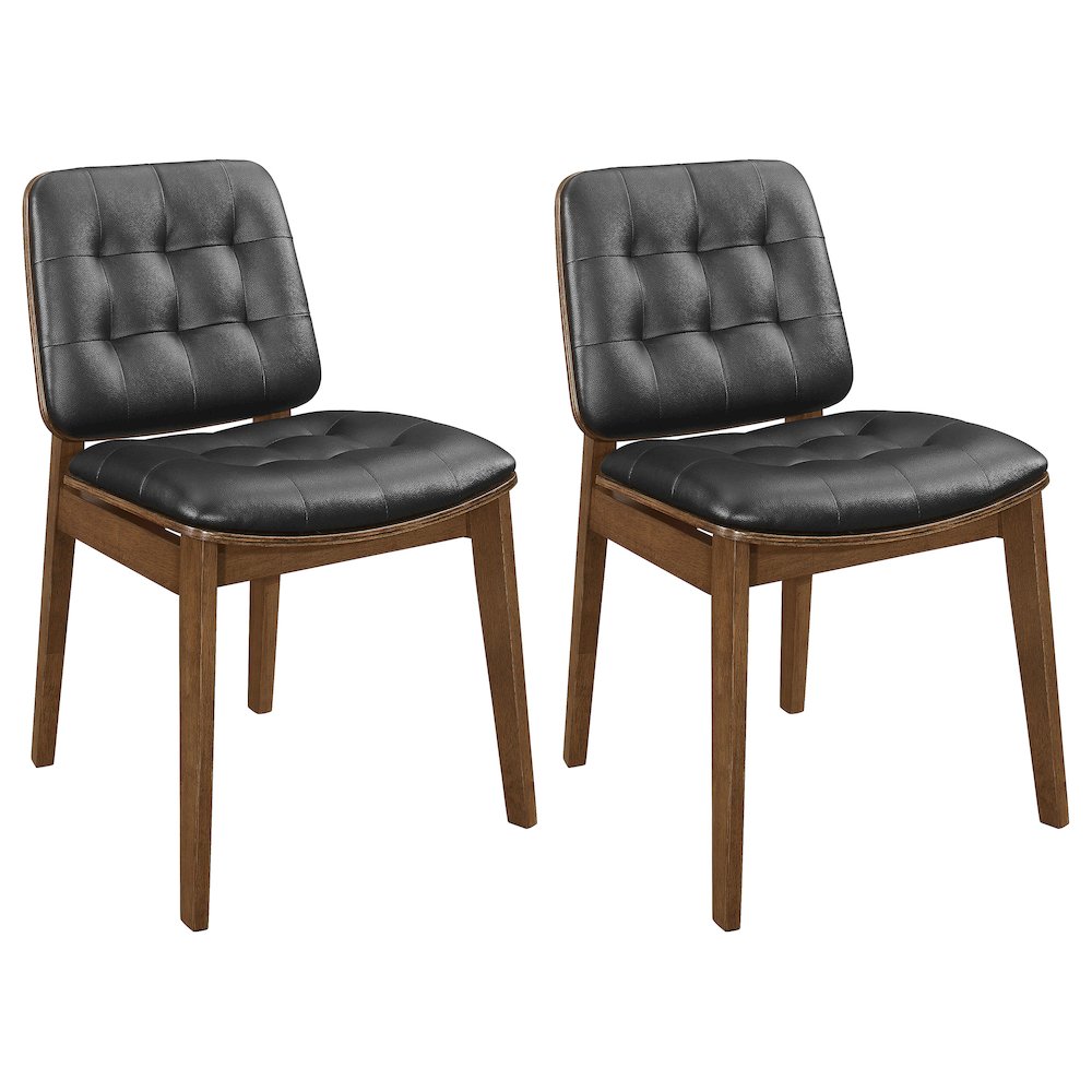 Redbridge Upholstered Dining Side Chair Walnut (Set of 2). Picture 1