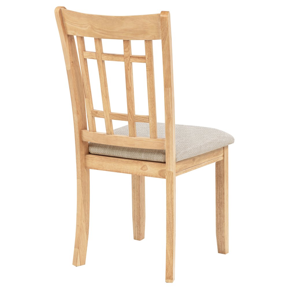 Lavon Wood Dining Side Chair Grey and Light Oak (Set of 2). Picture 9