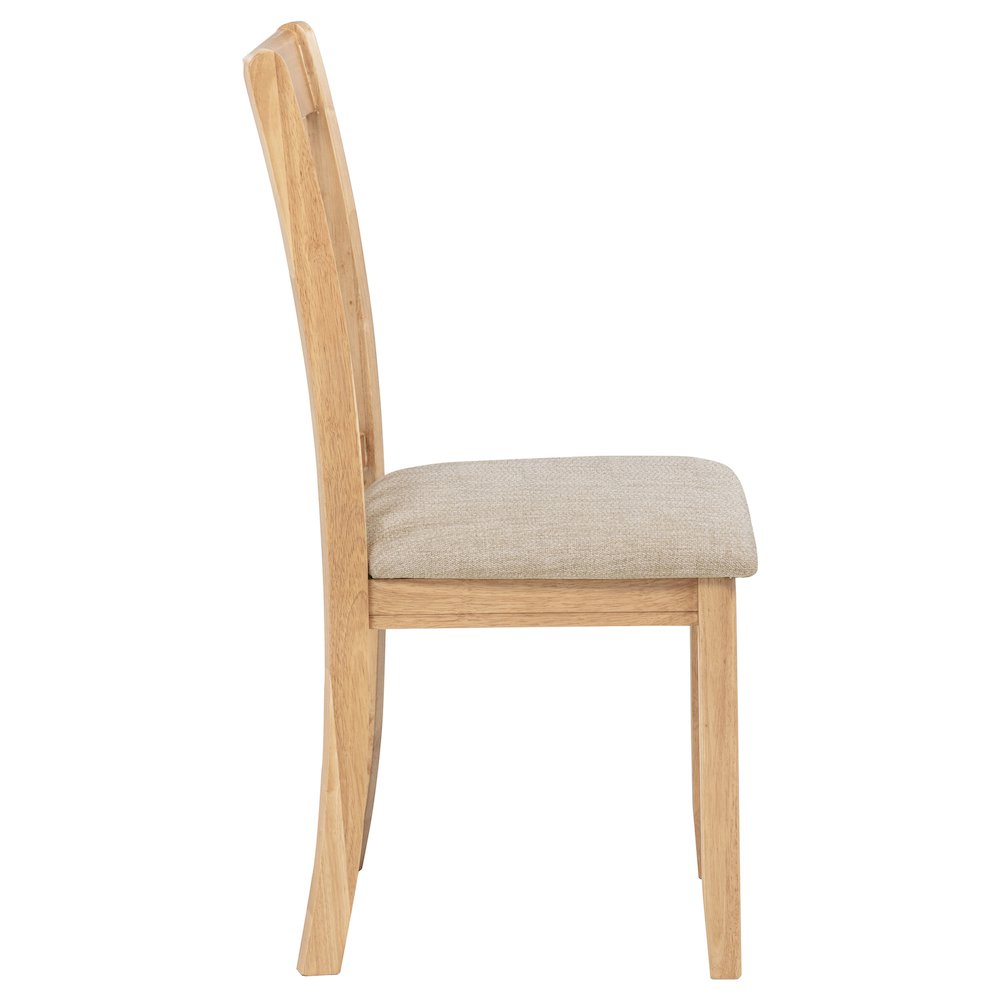 Lavon Wood Dining Side Chair Grey and Light Oak (Set of 2). Picture 10