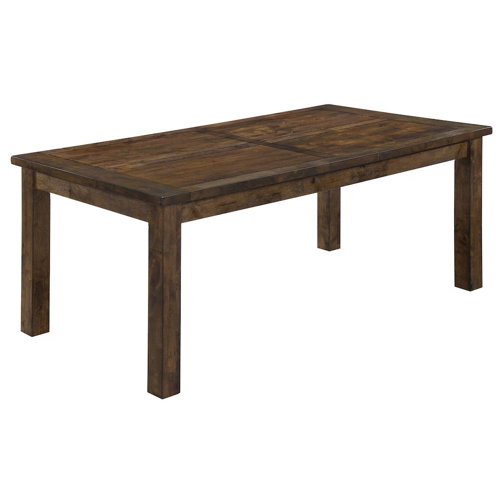 Coleman 7-piece Rectangular Dining Set Rustic Golden Brown. Picture 2