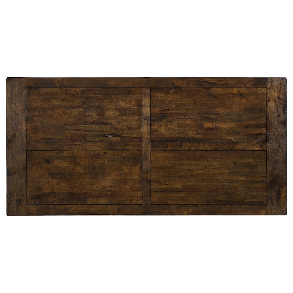 Coleman 7-piece Rectangular Dining Set Rustic Golden Brown. Picture 7