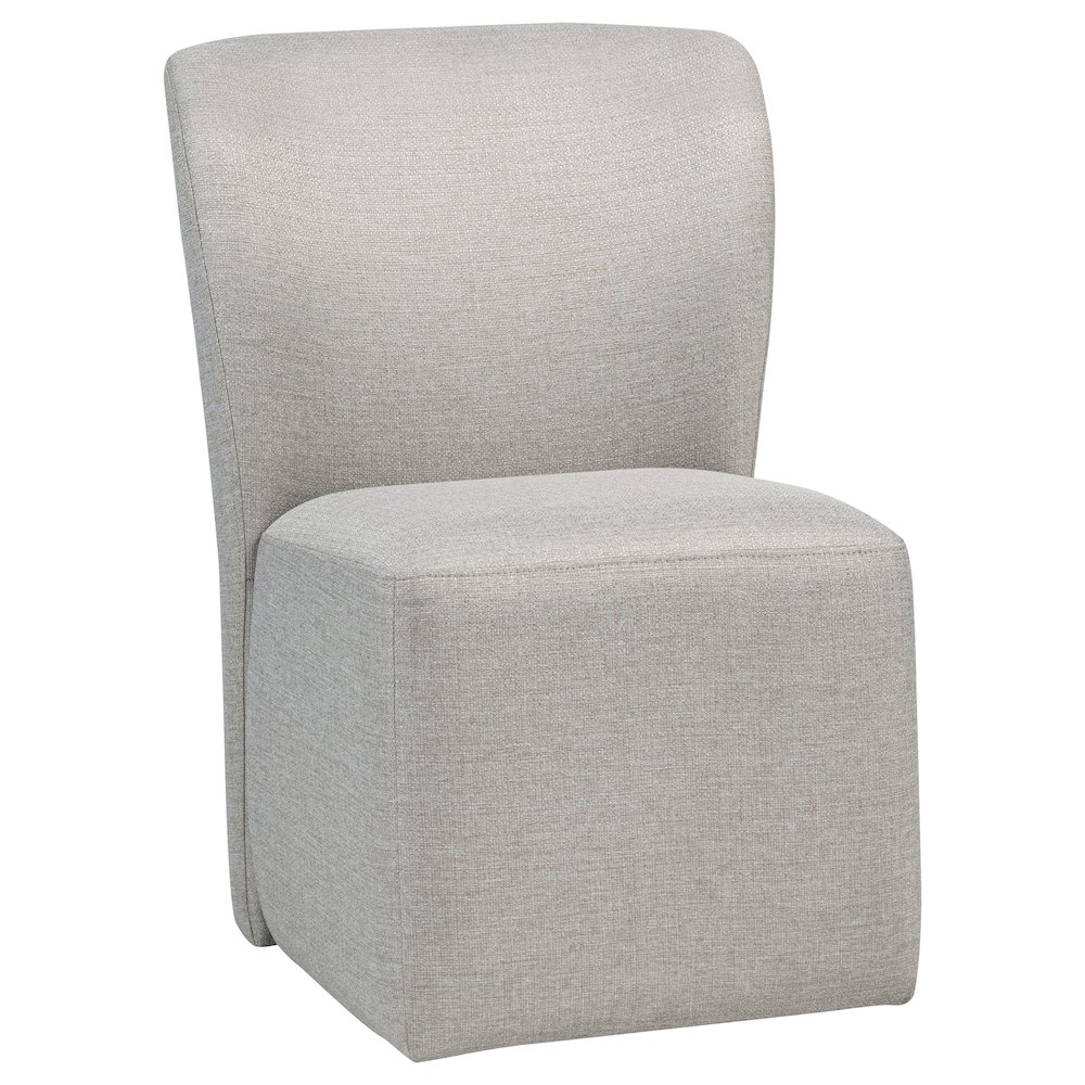 Jaelynn Upholstered Parsons Dining Side Chair Beige (Set of 2). Picture 1