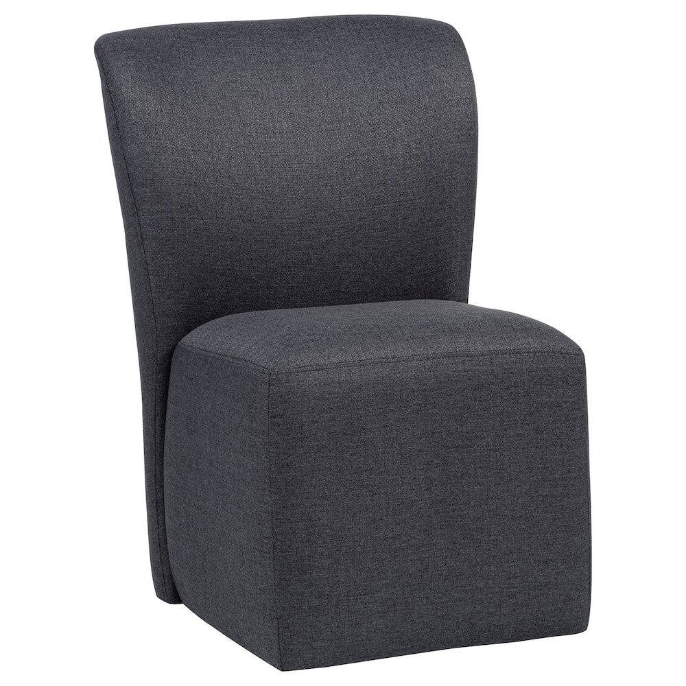 Jaelynn Upholstered Parsons Dining Side Chair Charcoal (Set of 2). Picture 1